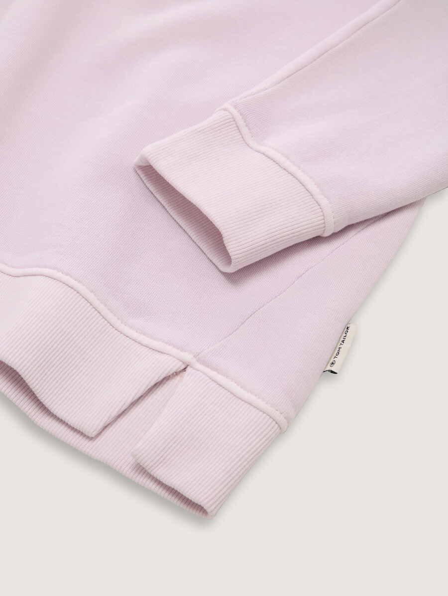 sudadera con capucha de gran tamaño con estampado en la espalda