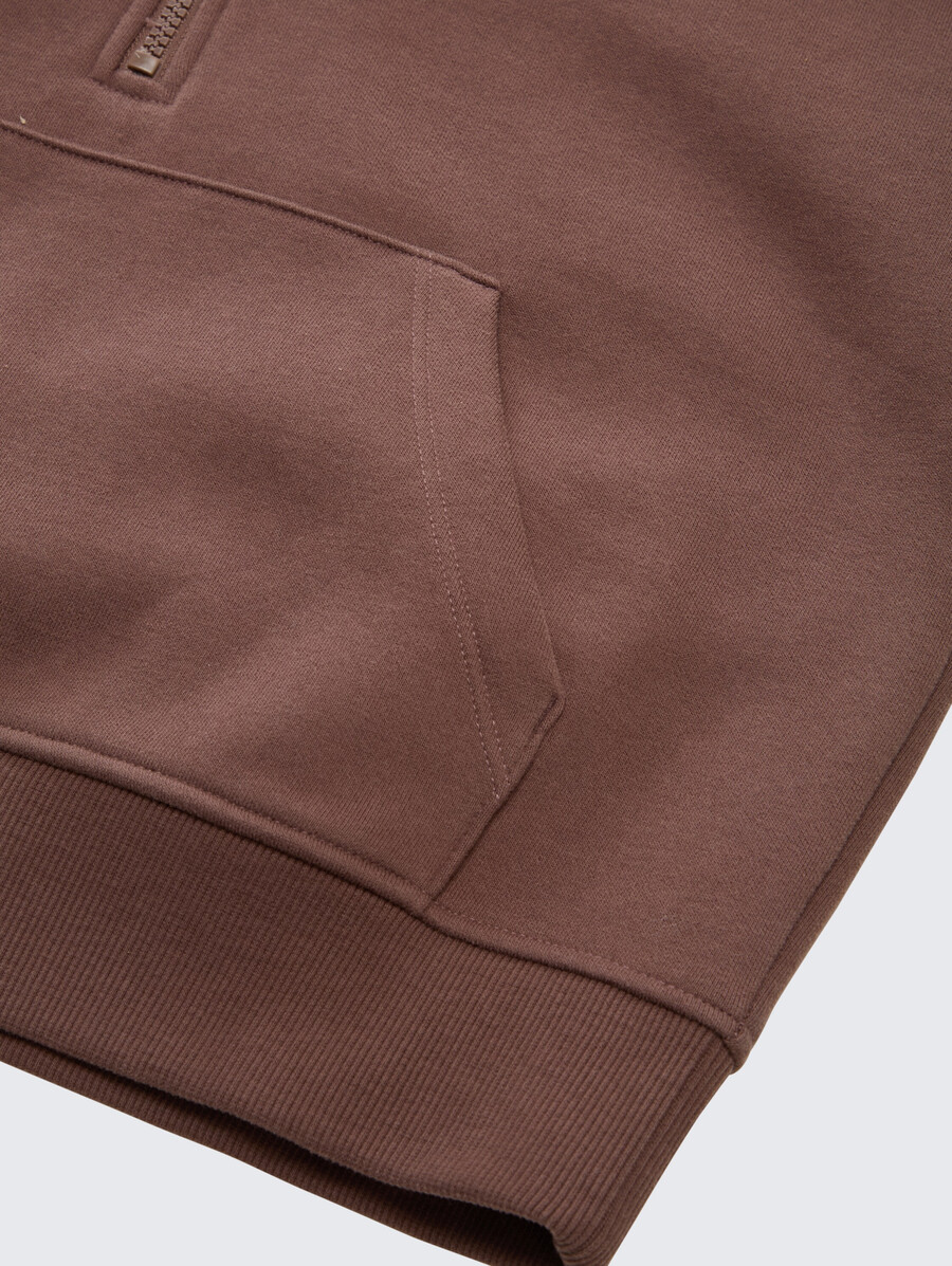 sudadera con capucha y cremallera