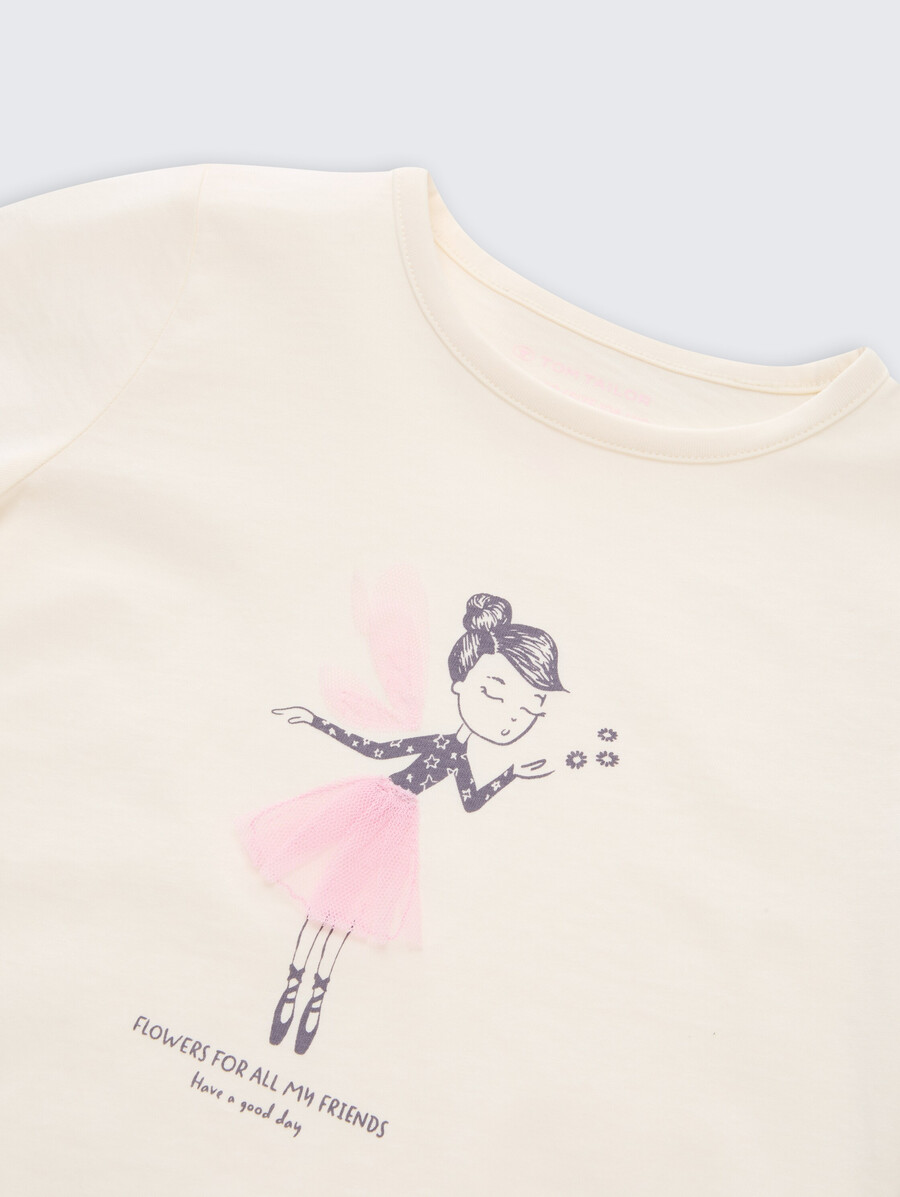 camisa de manga larga con estampado
