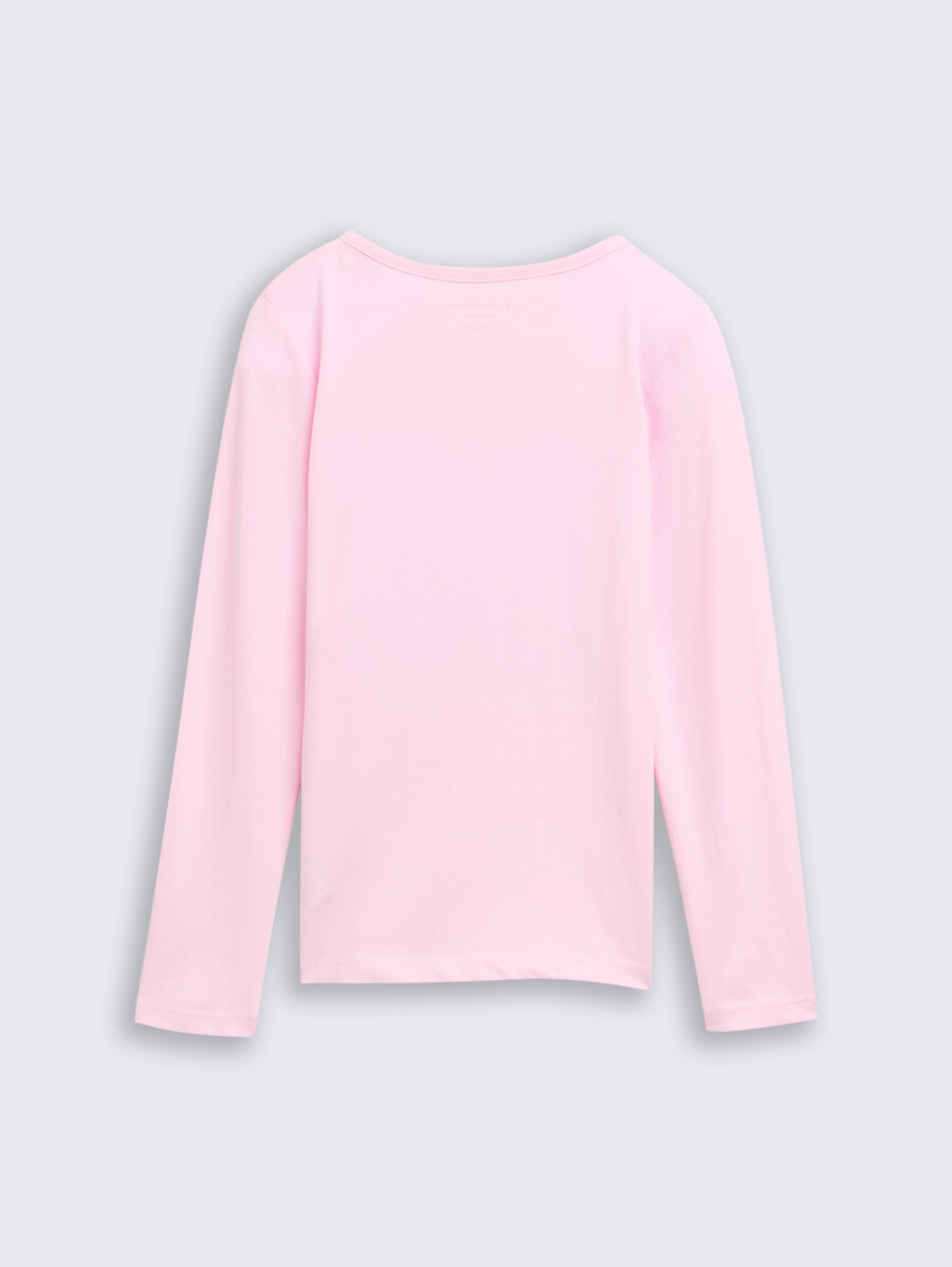camisa de manga larga con lentejuelas reversibles