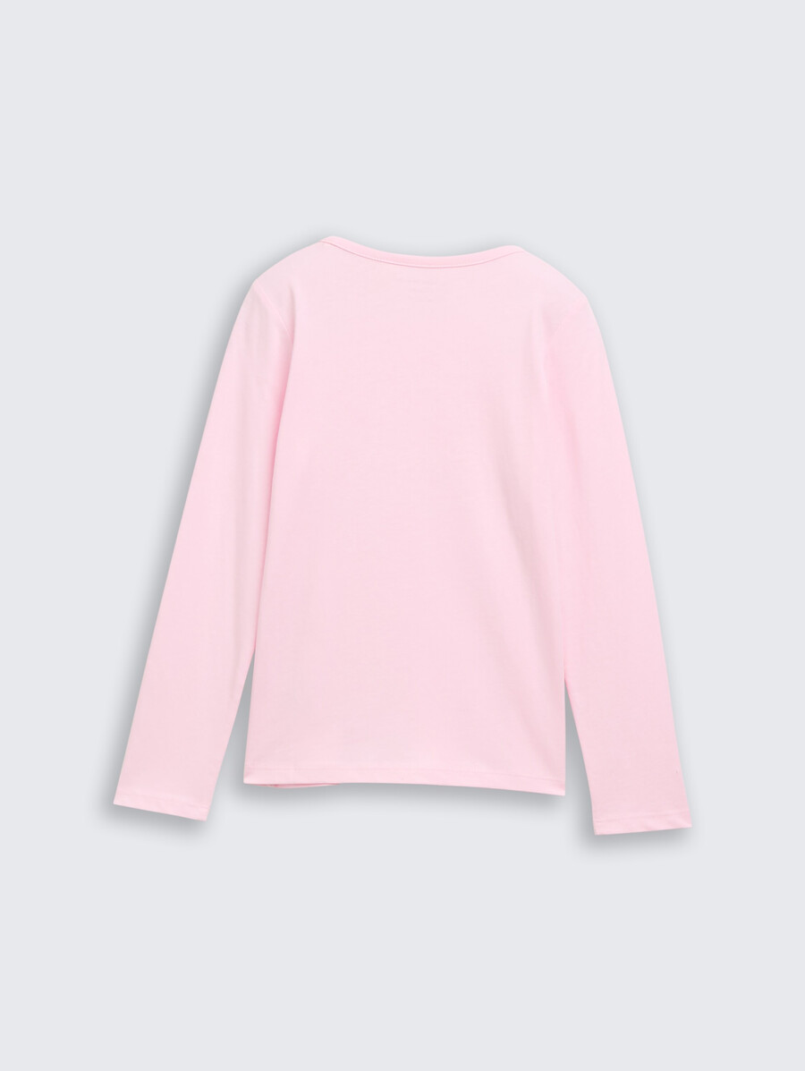 camisa de manga larga con estampado