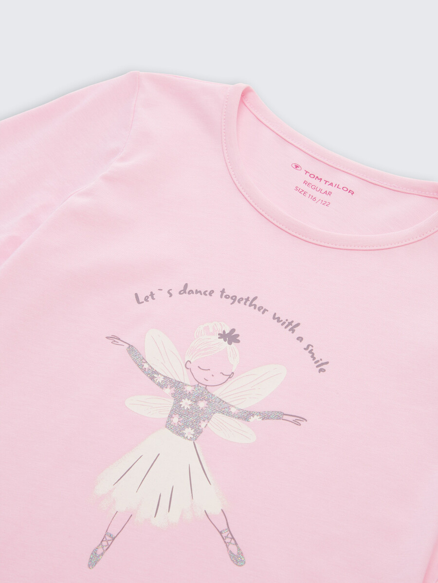 camisa de manga larga con estampado
