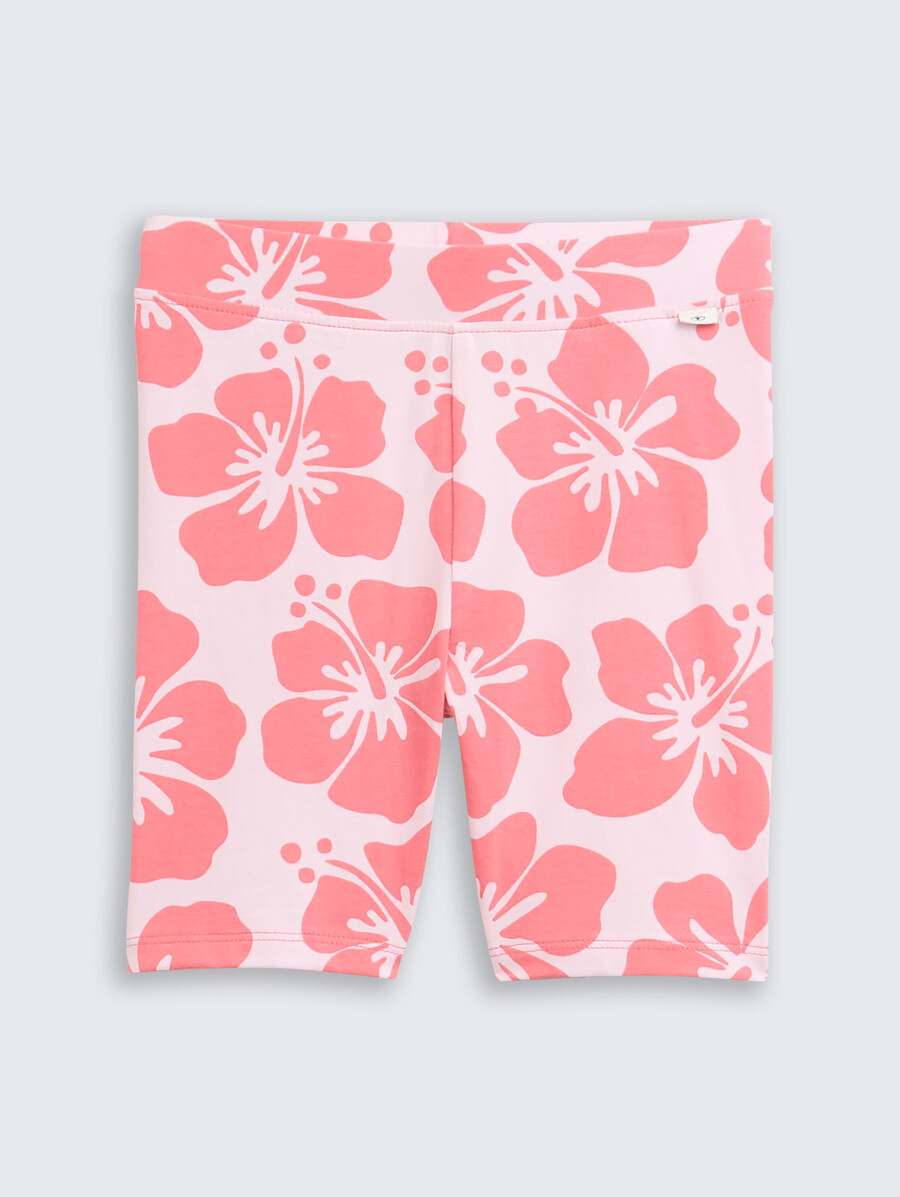pantalones cortos de ciclismo con estampado floral