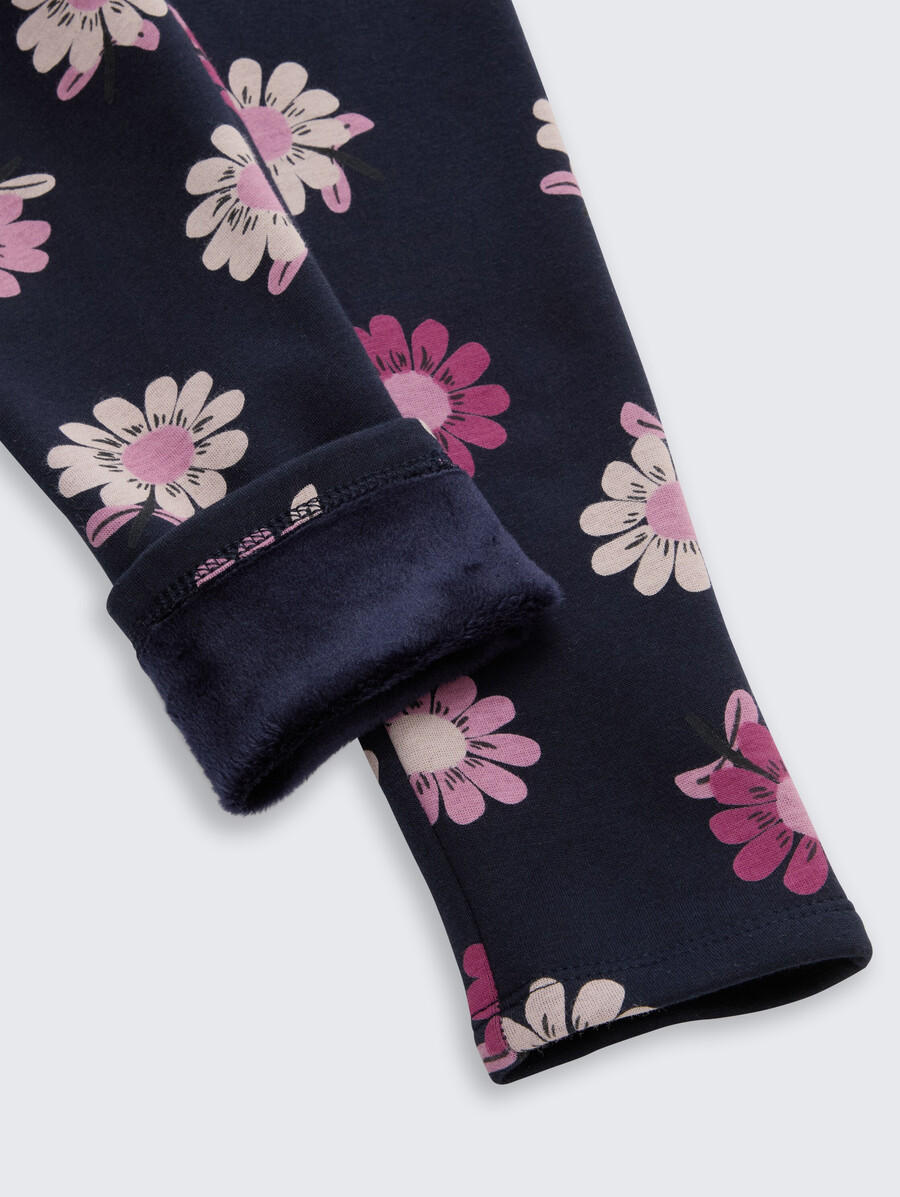 leggings térmicos con estampado integral