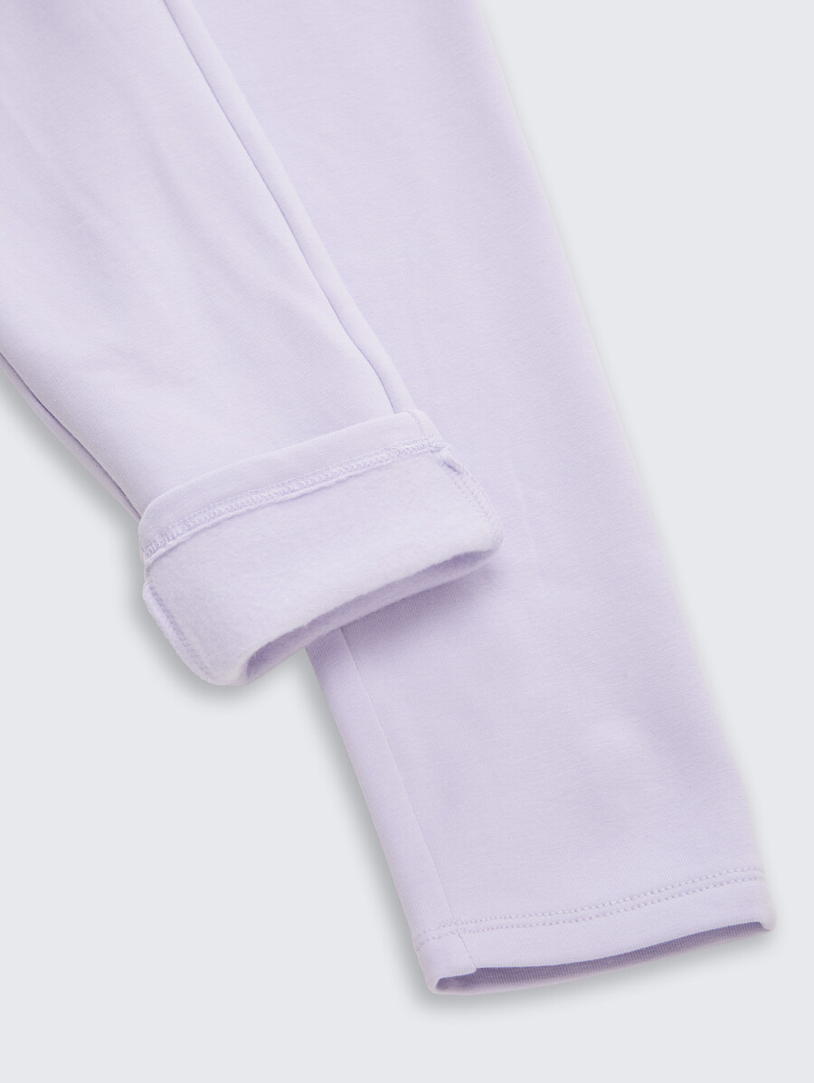 leggings básicos con forro suave