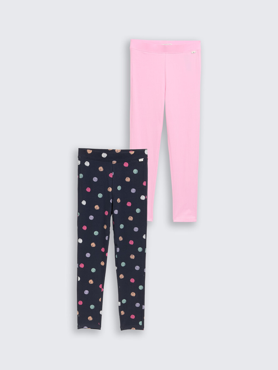 leggings básicos en pack de 2