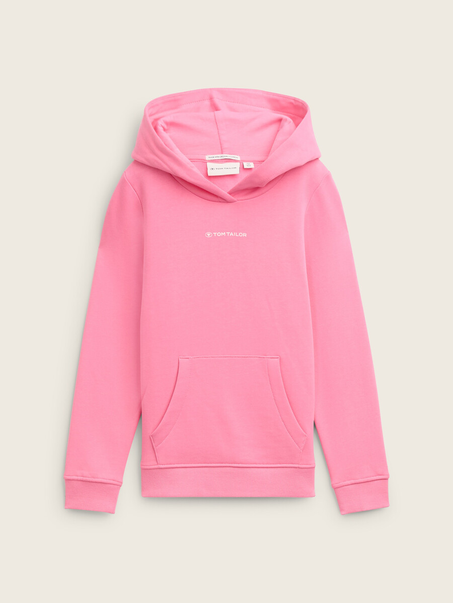 sudadera con capucha y estampado de logotipo