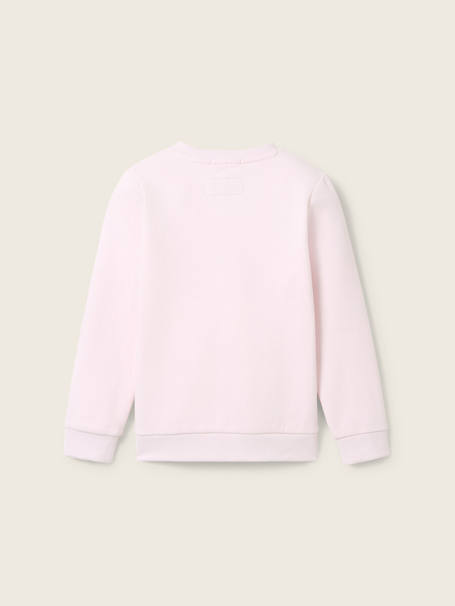 sudadera con estampado de motivos