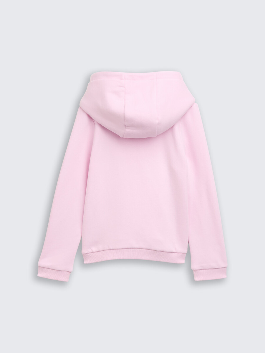 sudadera con capucha y lentejuelas reversibles