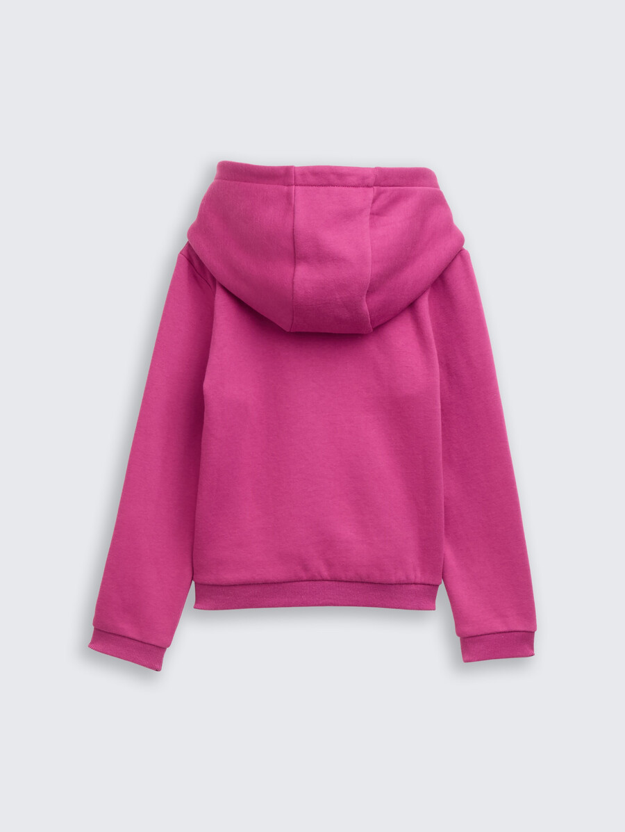 sudadera con capucha y lentejuelas reversibles