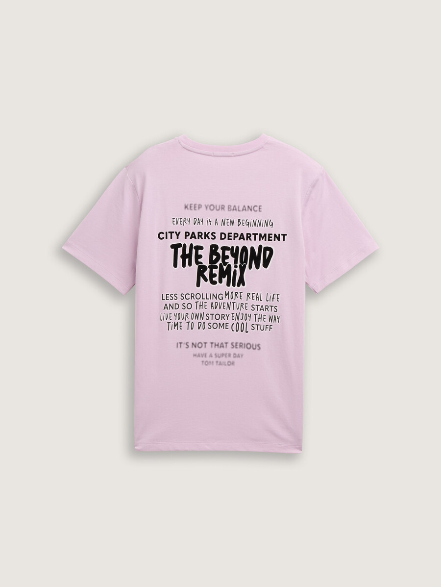 camiseta con estampado