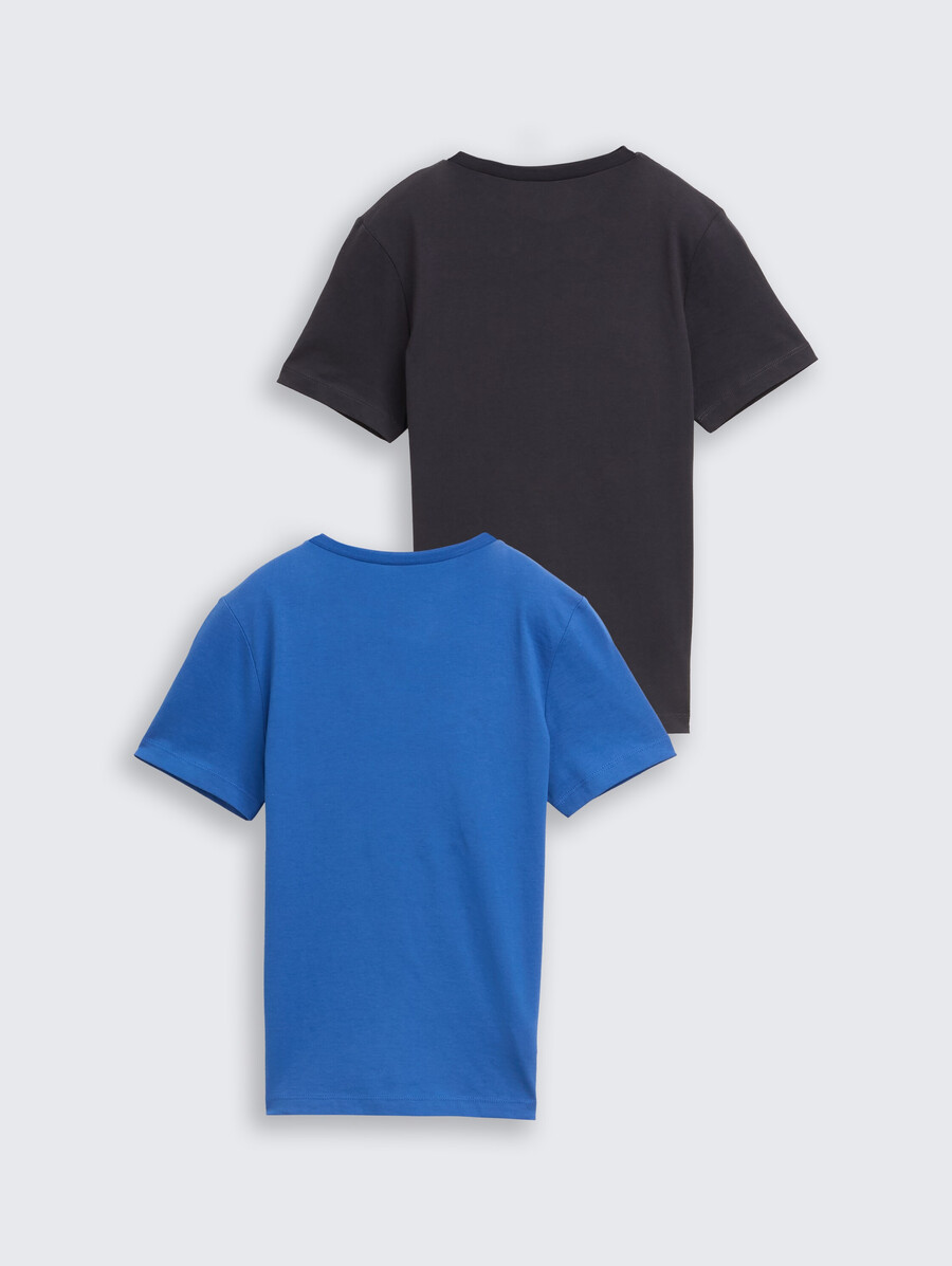 camiseta de corte entallado en pack de 2