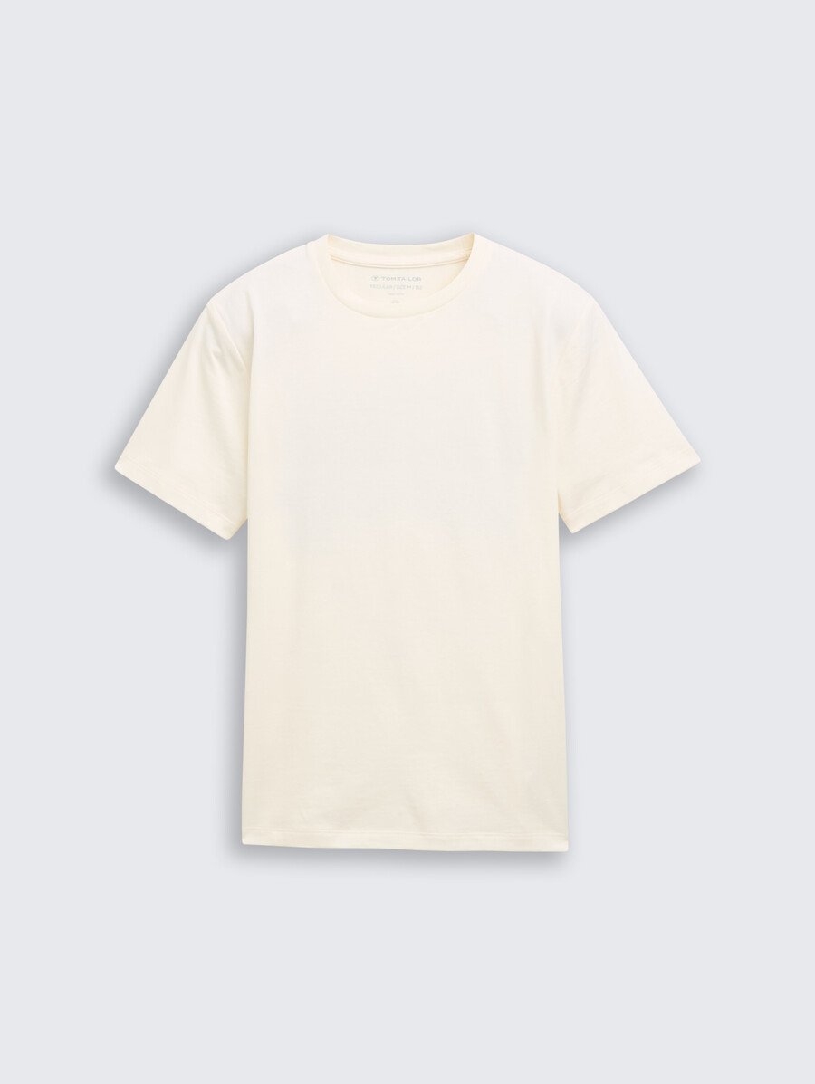 camiseta con estampado de texto