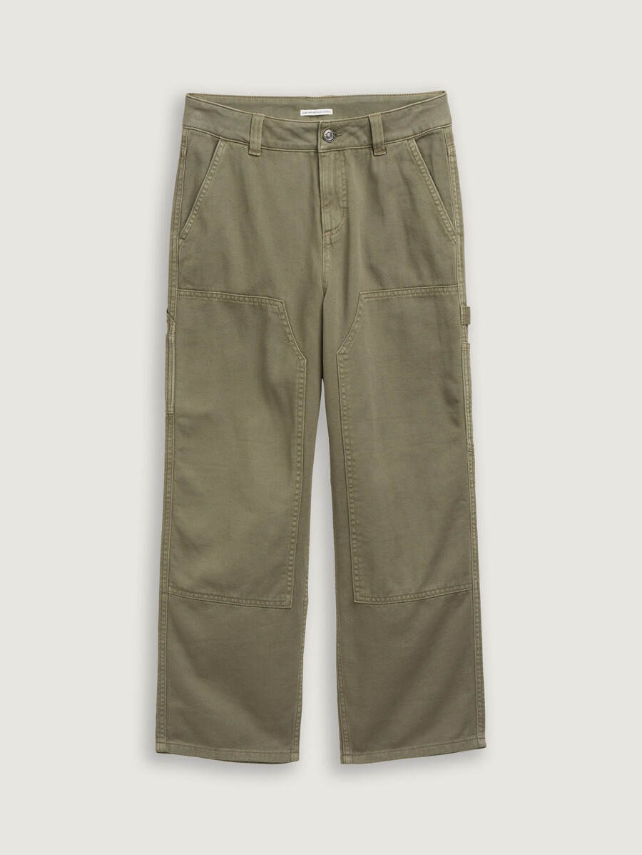 pantalones utilitarios holgados