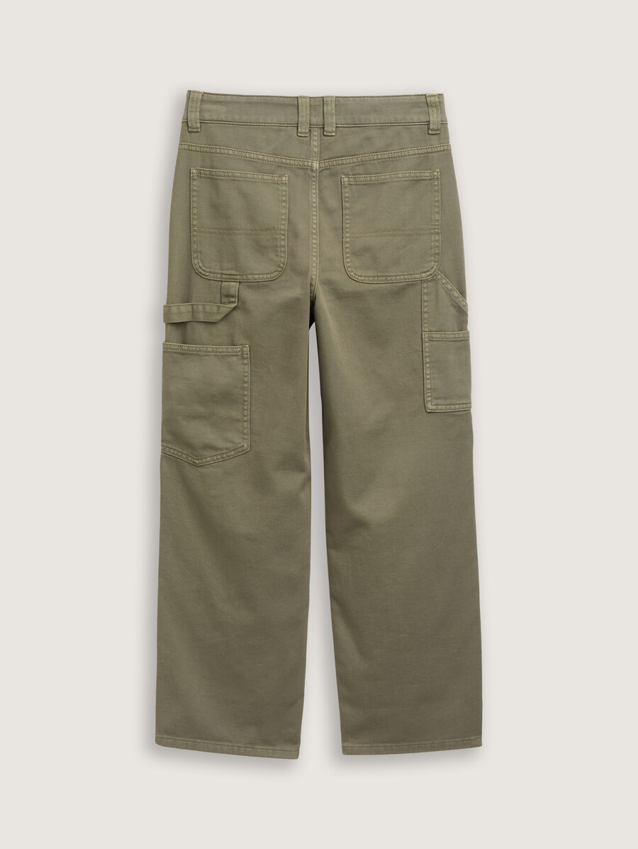 pantalones utilitarios holgados