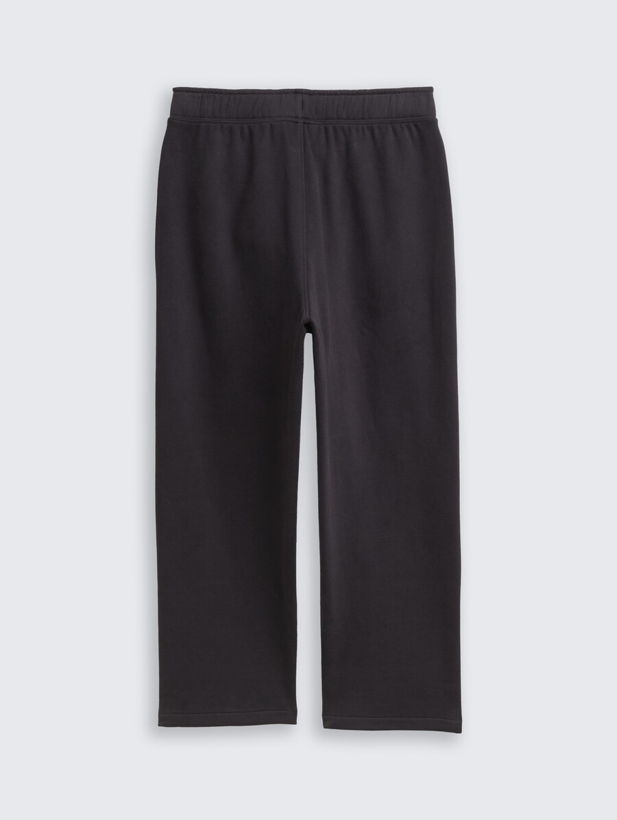 pantalones de jogging con pliegues decorativos
