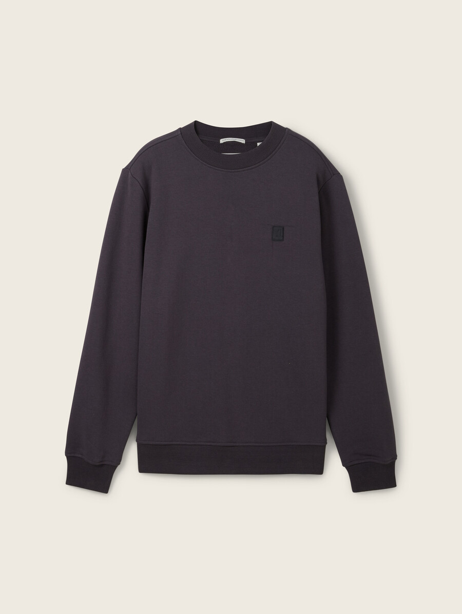 sudadera con insignia del logo