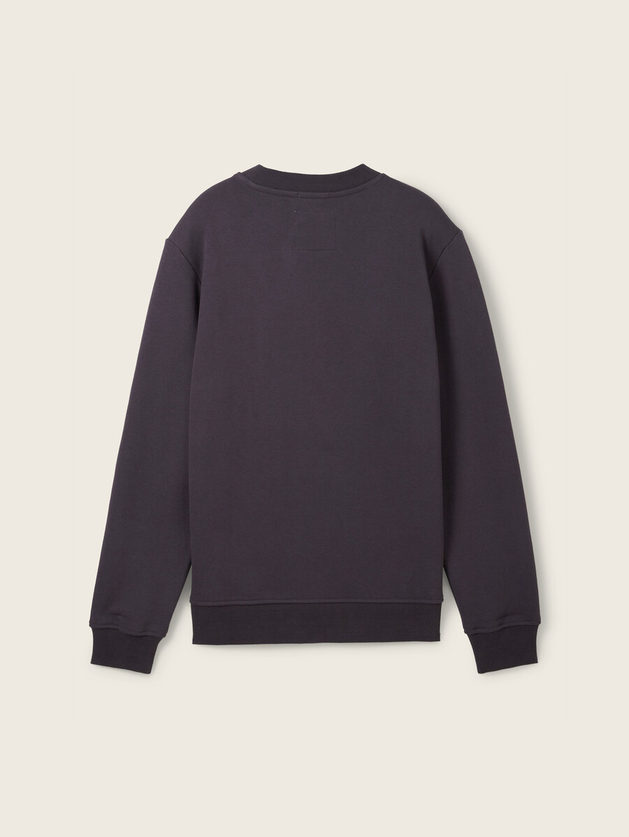 sudadera con insignia del logo
