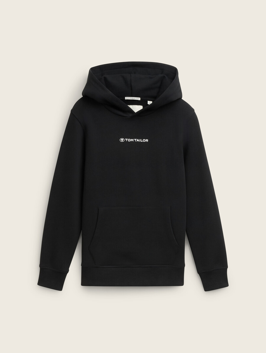 sudadera con capucha y estampado de logotipo