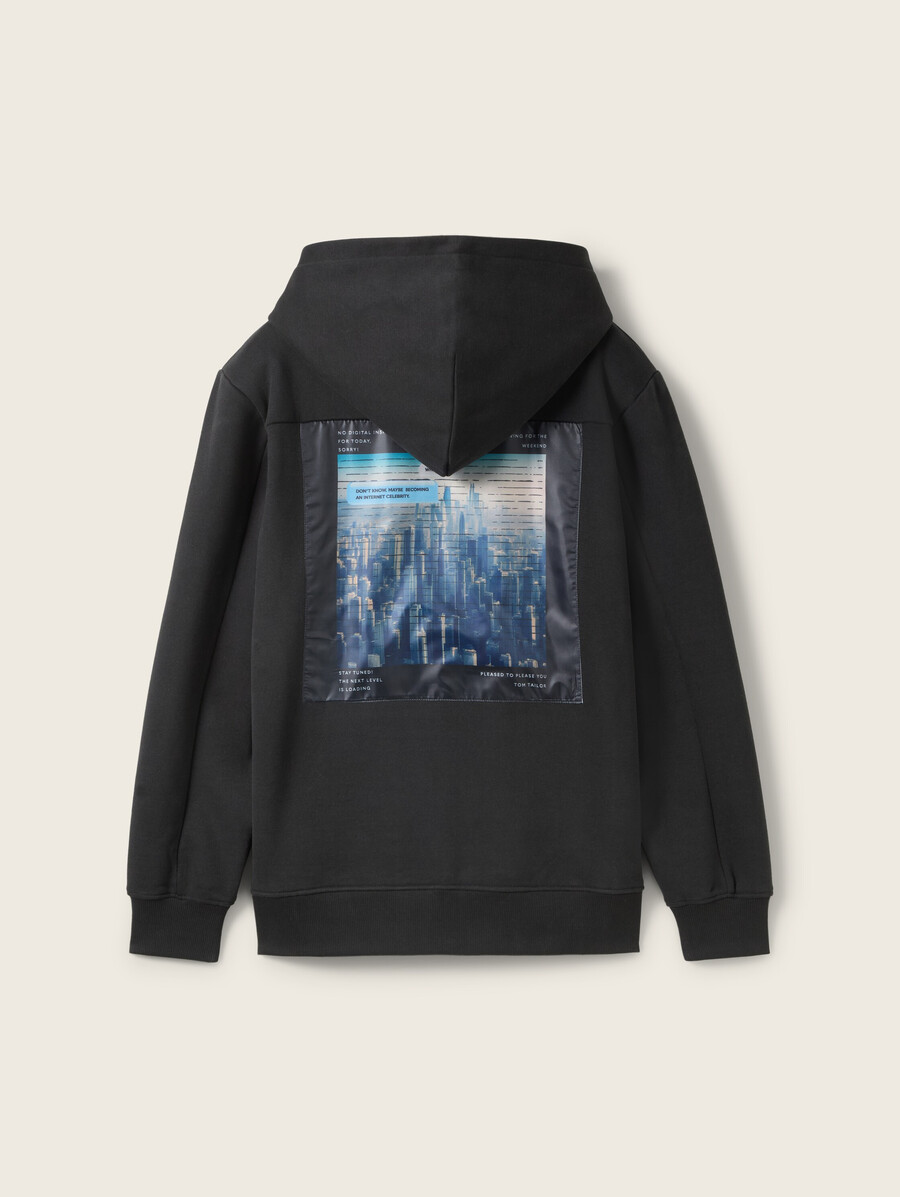 sudadera con capucha de algodón orgánico