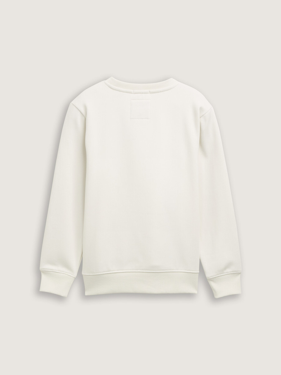 sudadera básica con bolsillo canguro