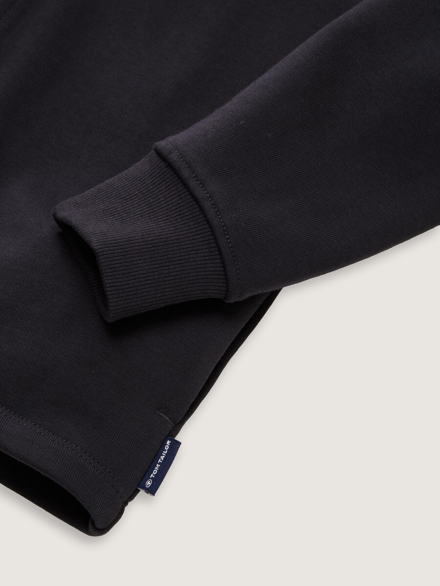 sudadera con capucha de gran tamaño con estampado