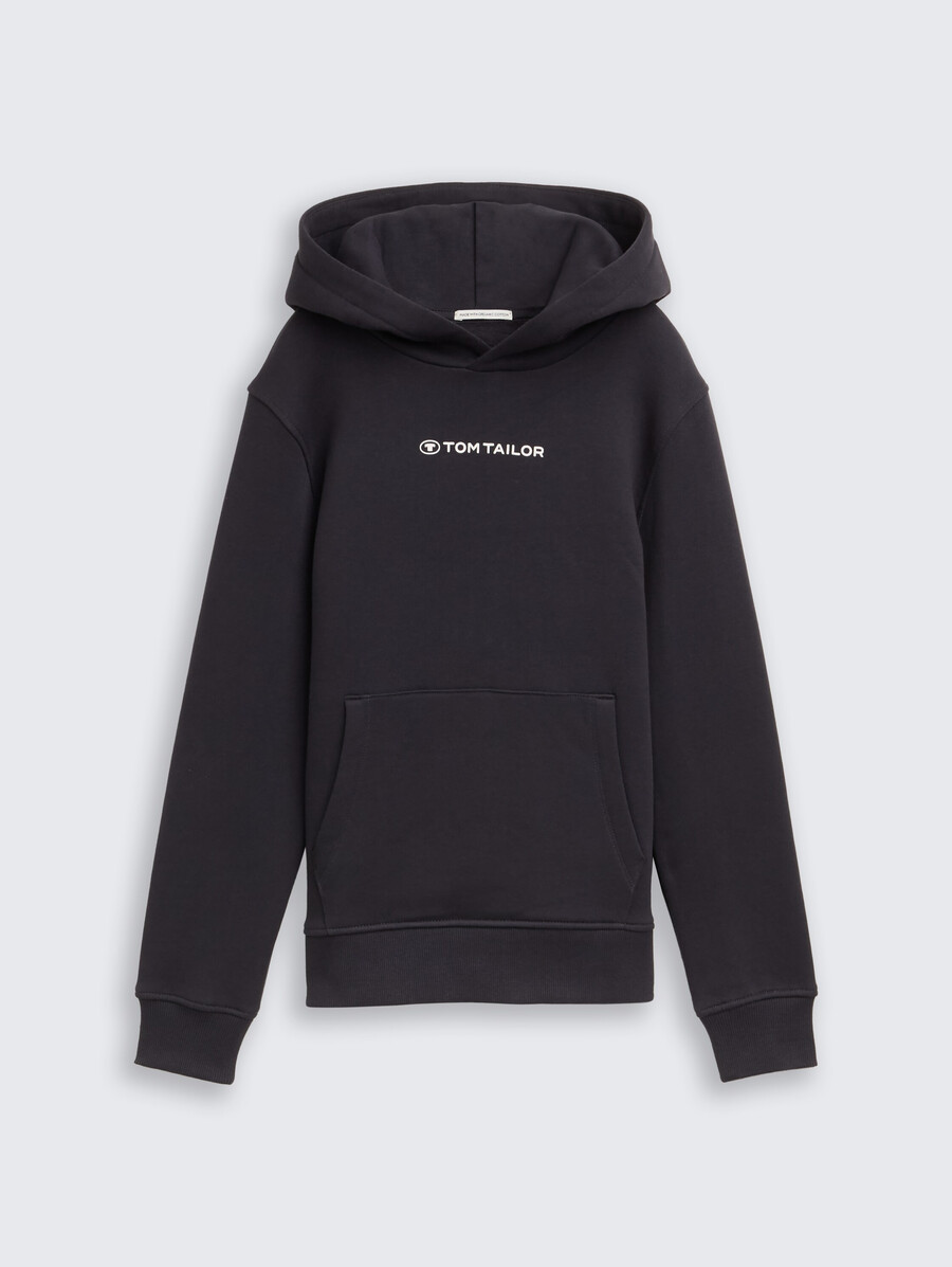 sudadera con capucha y estampado de logotipo