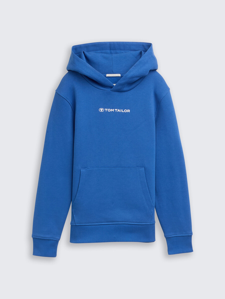 sudadera con capucha y estampado de logotipo