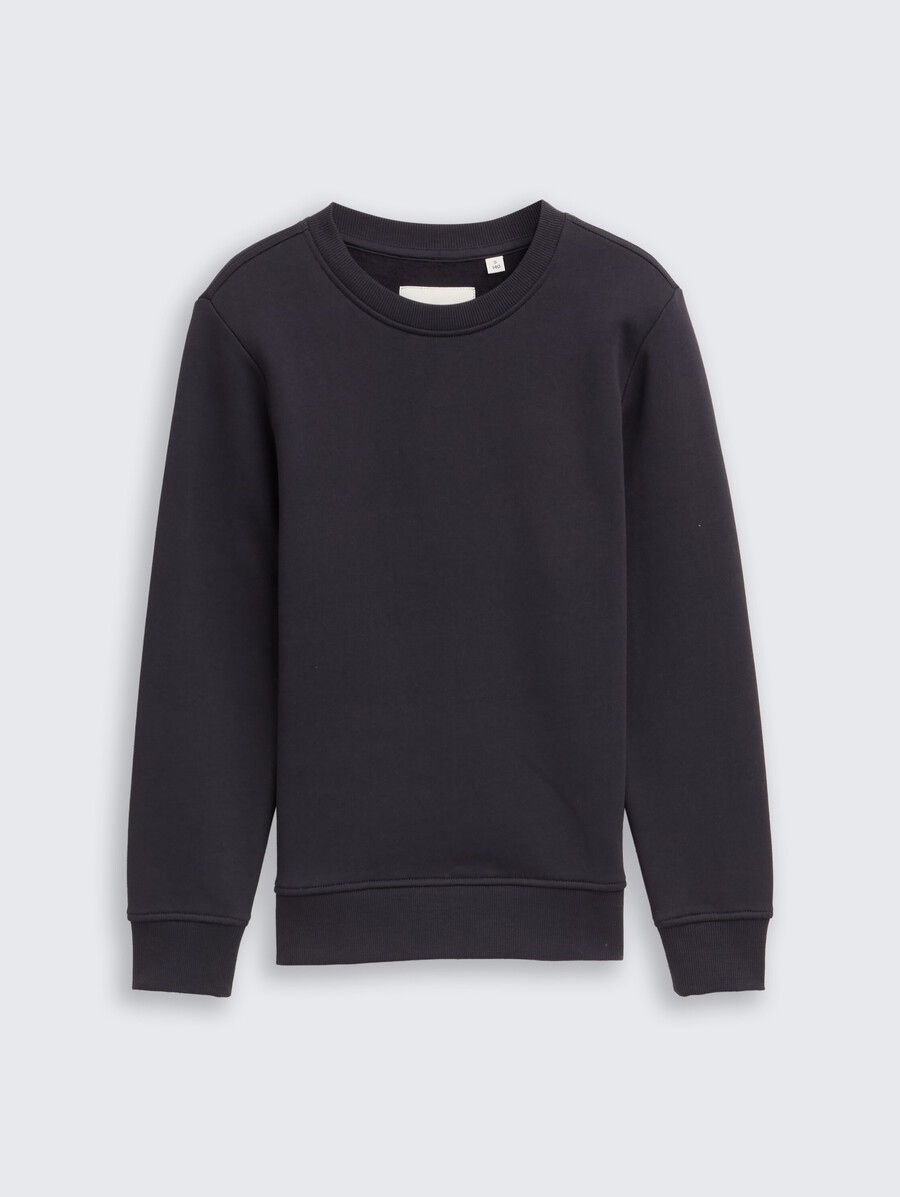 sudadera con estampado de motivos