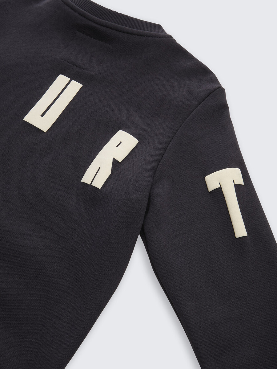sudadera con estampado de motivos