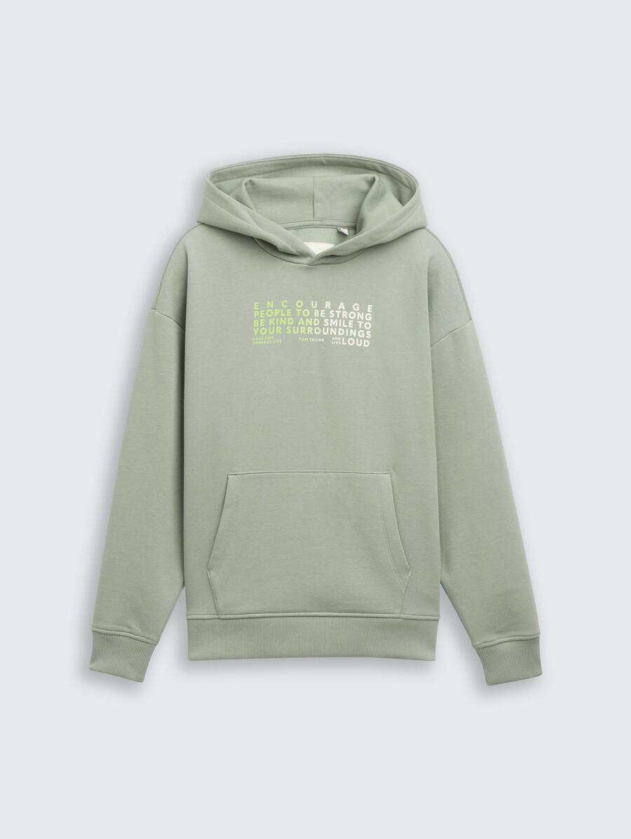 sudadera con capucha de gran tamaño