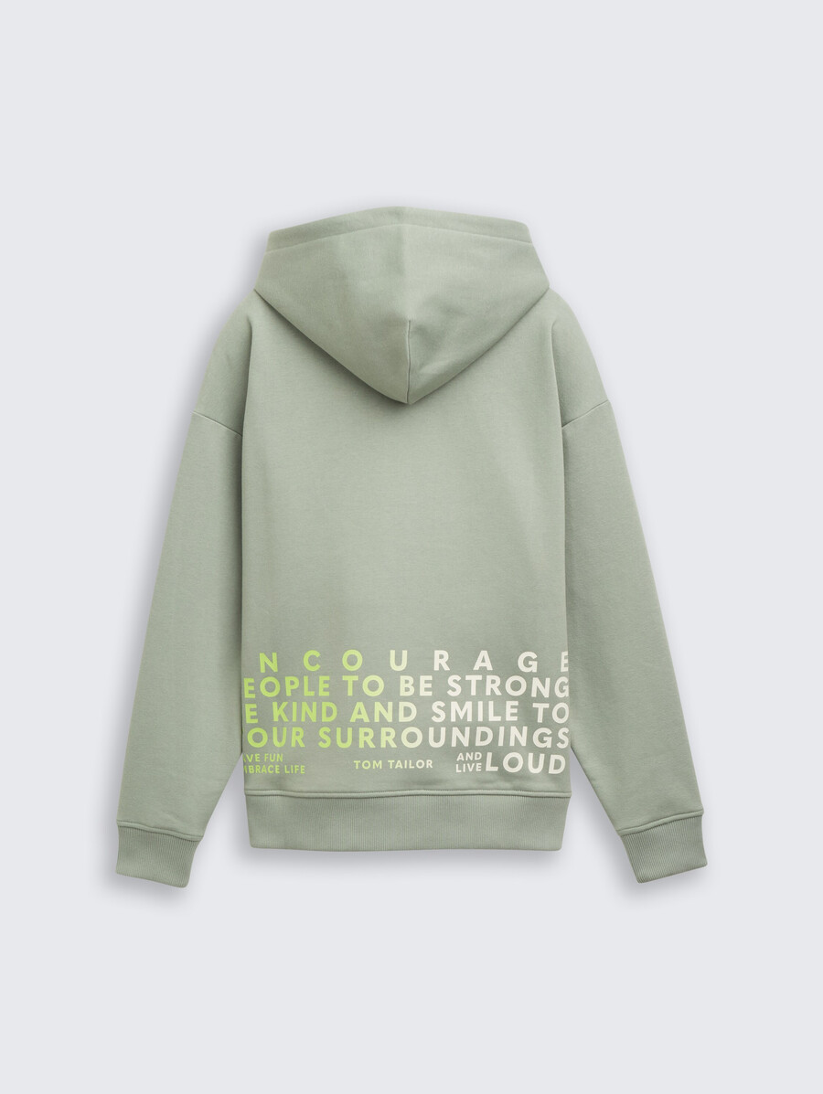sudadera con capucha de gran tamaño
