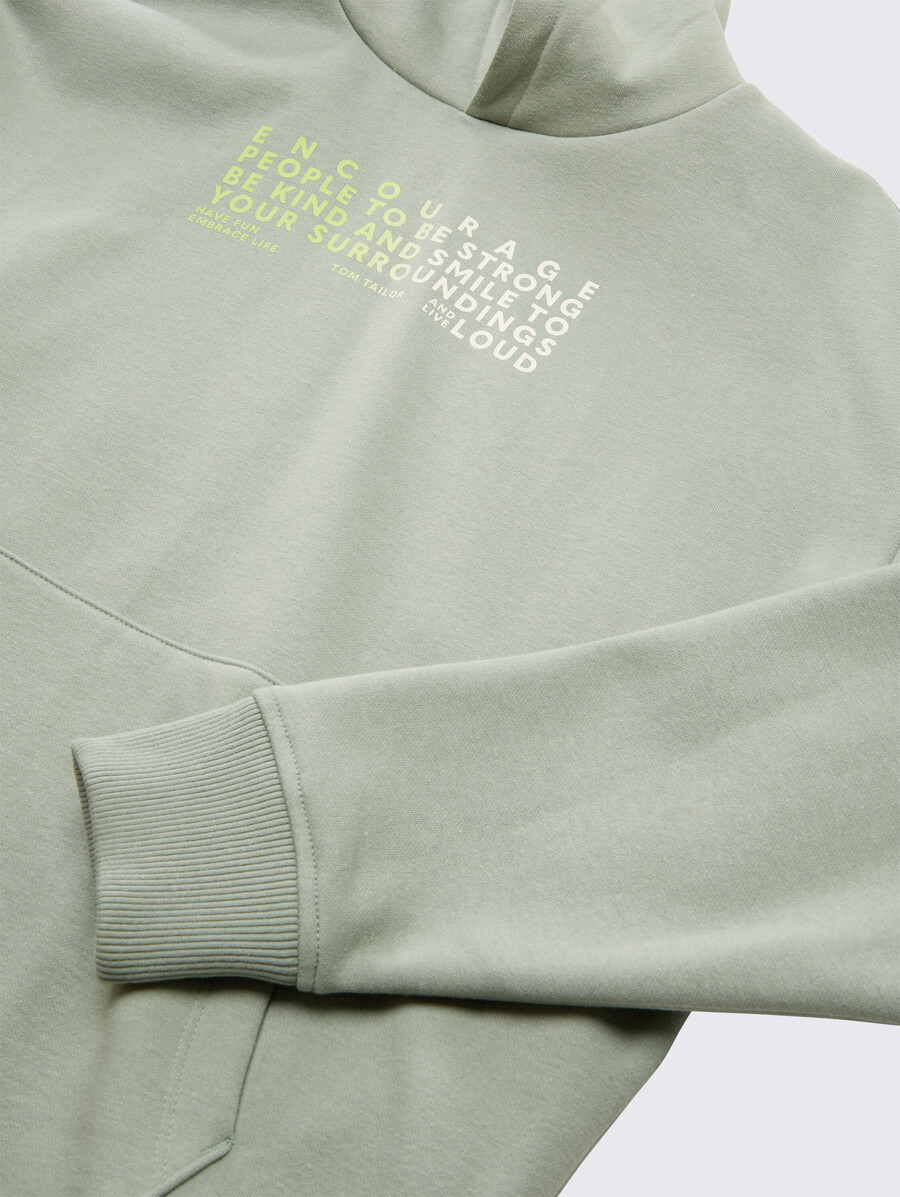 sudadera con capucha de gran tamaño