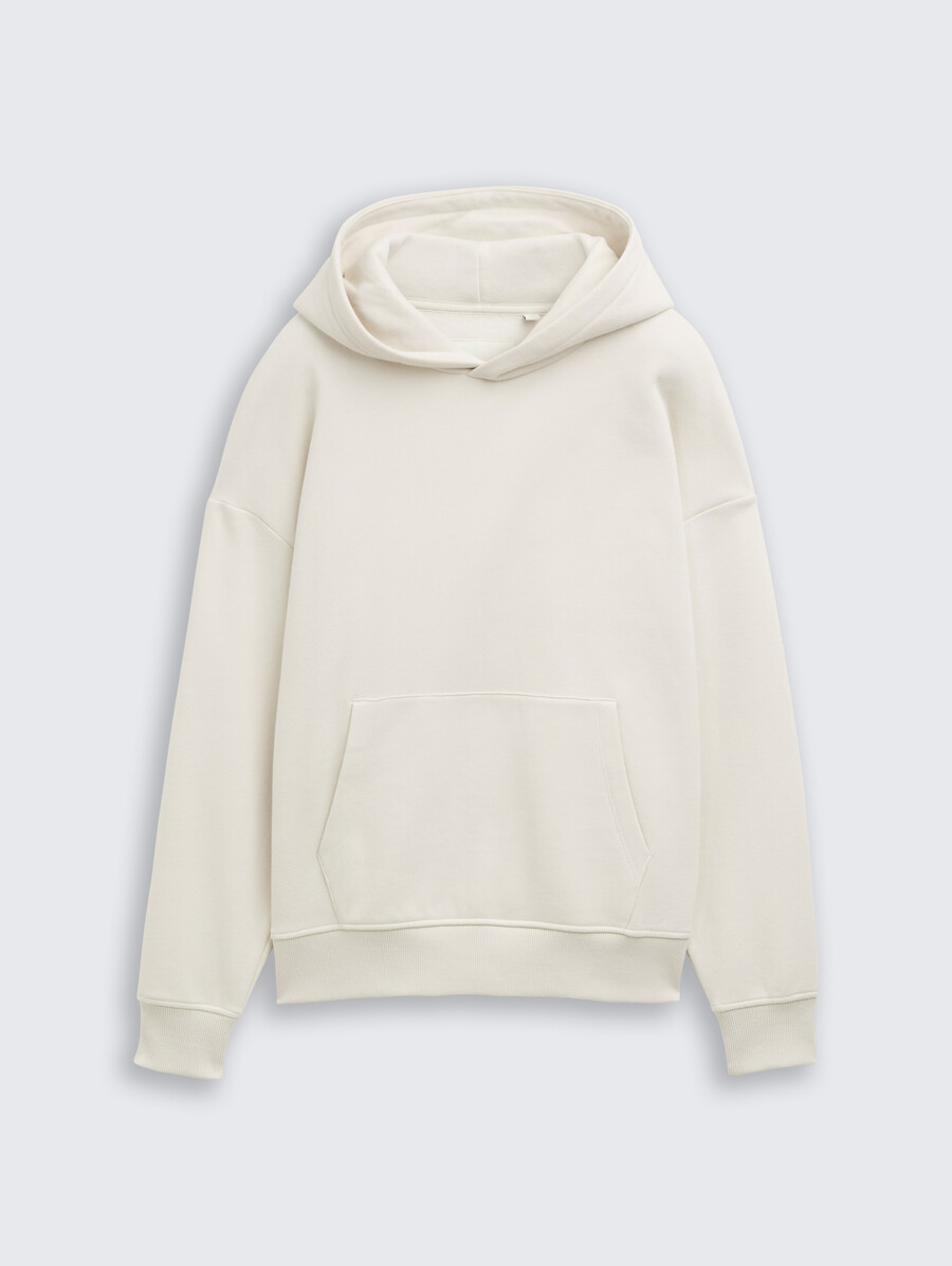 sudadera con capucha de gran tamaño con estampado en la espalda