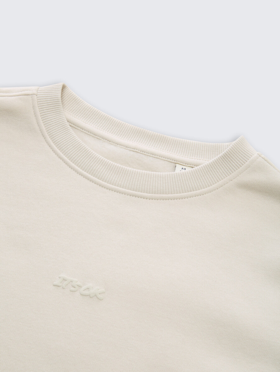 sudadera con estampado de motivos