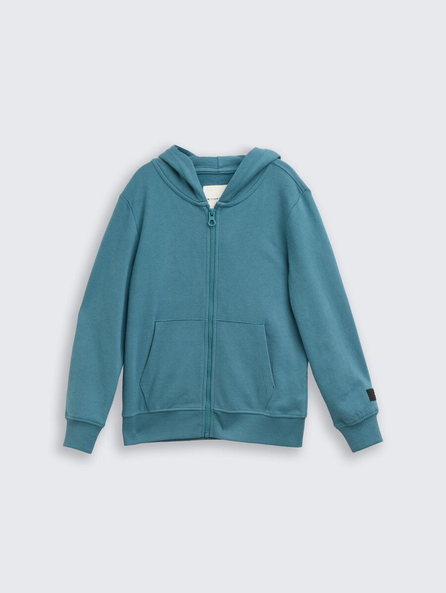 chaqueta sudadera con capucha básica