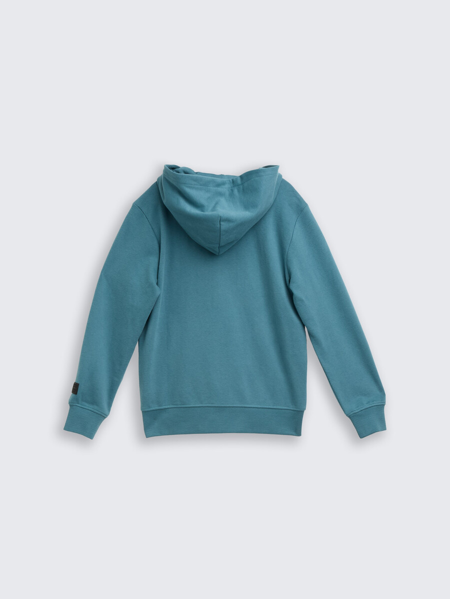 chaqueta sudadera con capucha básica