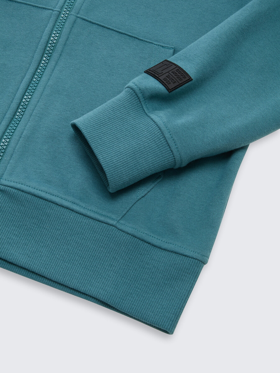 chaqueta sudadera con capucha básica