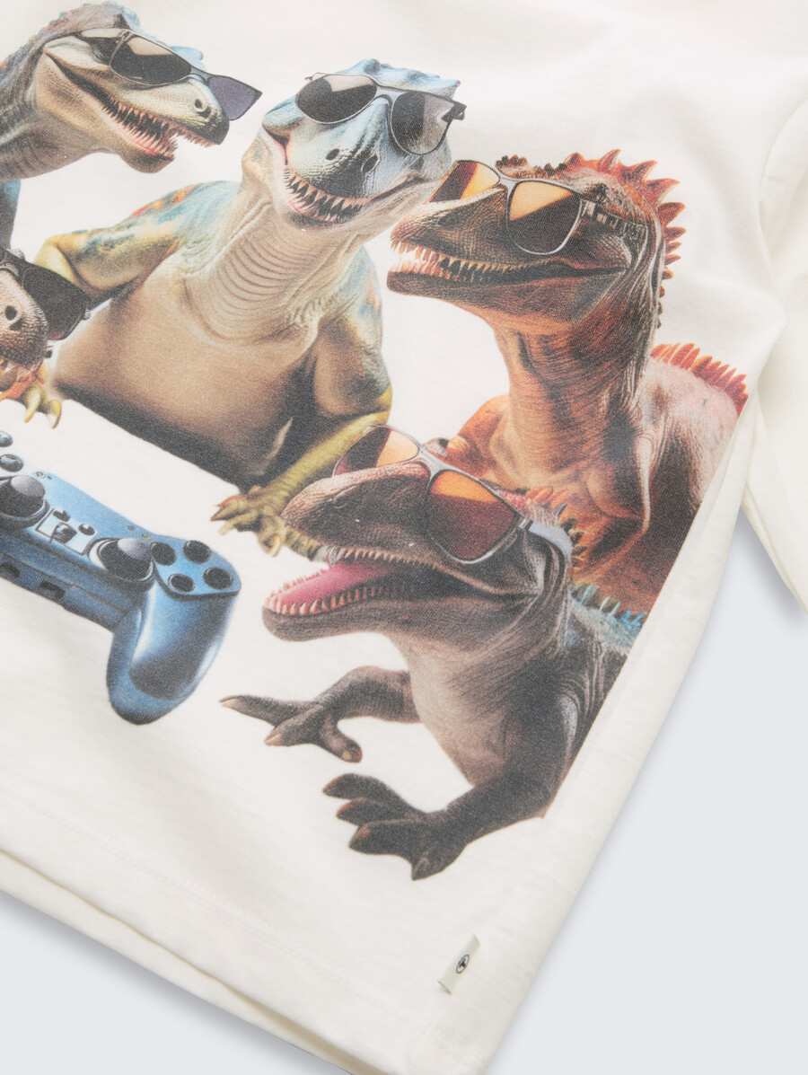 camisa de manga larga con estampado