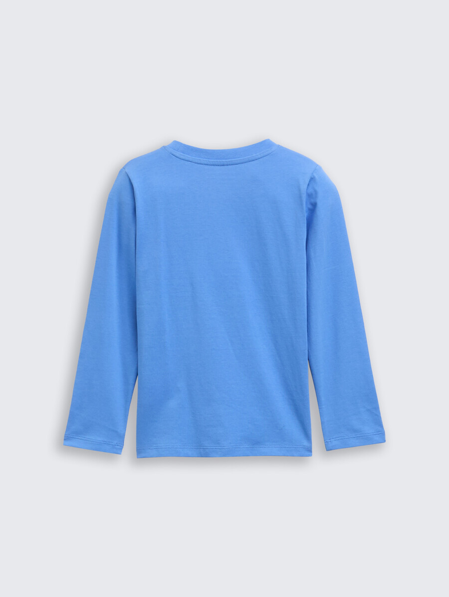 camisa de manga larga con lentejuelas reversibles
