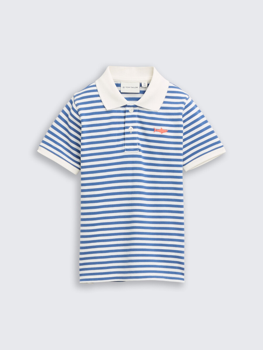 polo de piqué con bordado