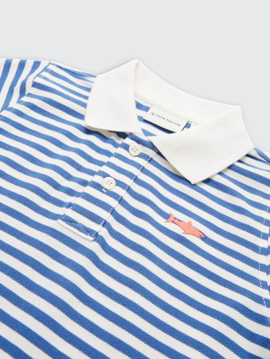 polo de piqué con bordado
