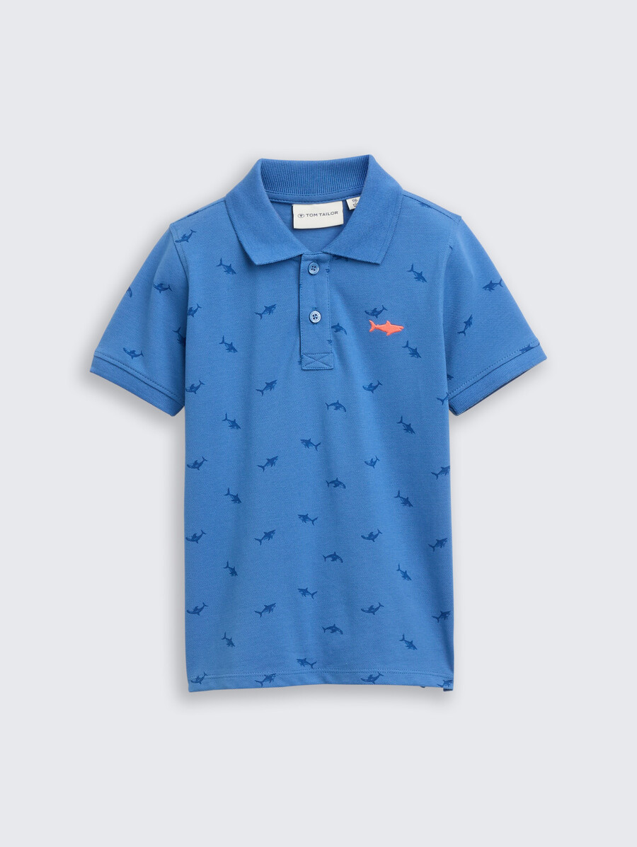polo de piqué con bordado