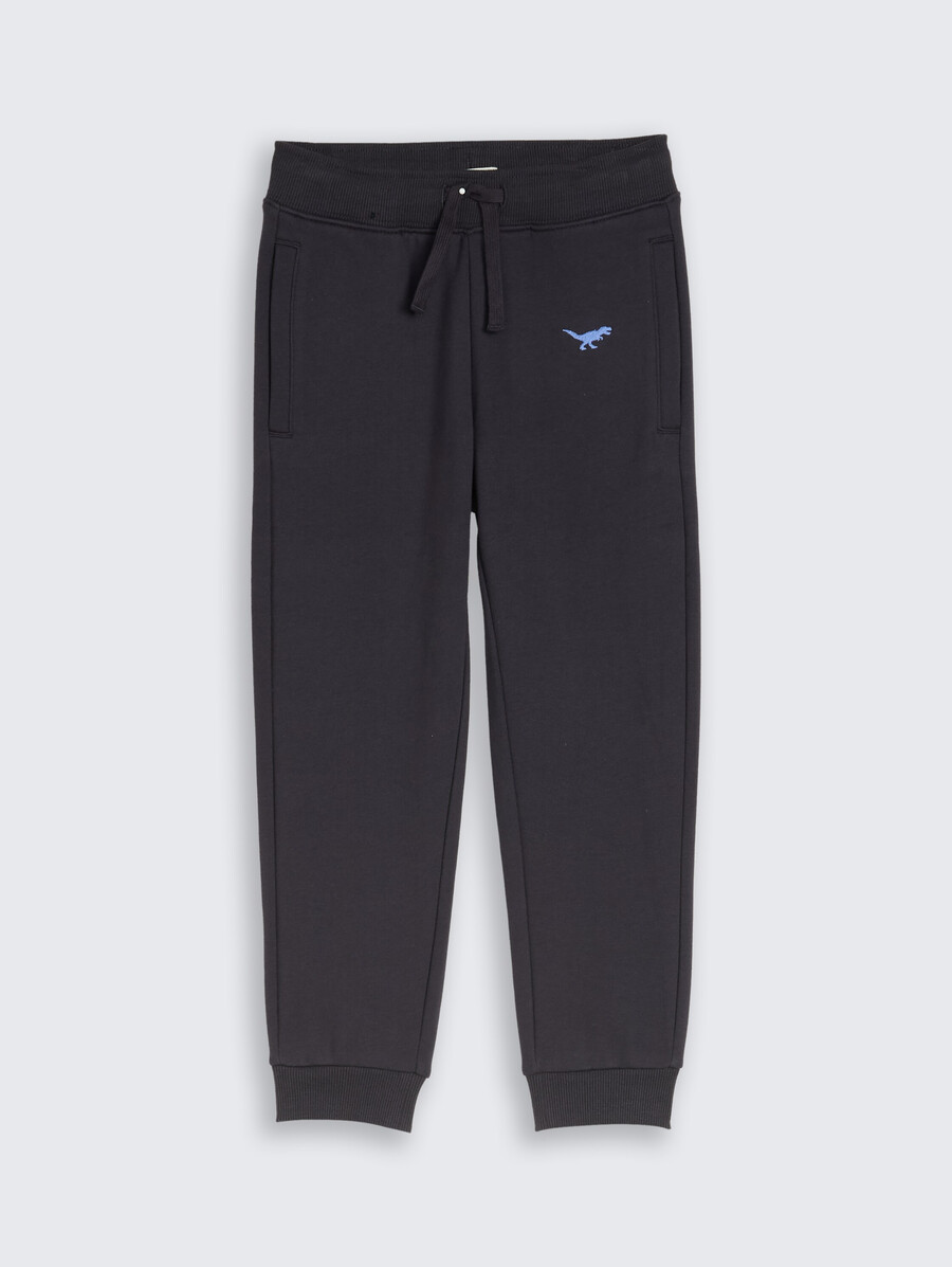 pantalones de jogging con bordado