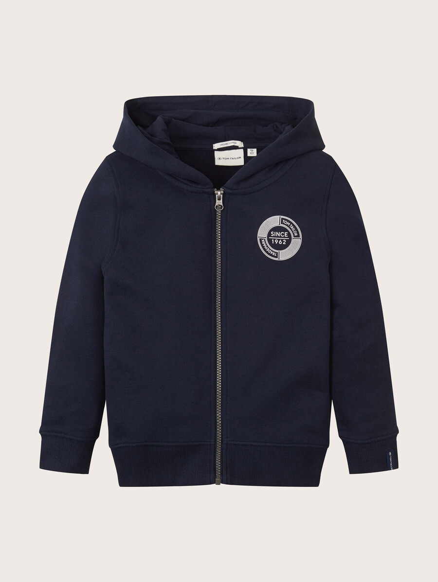 chaqueta sudadera estampada