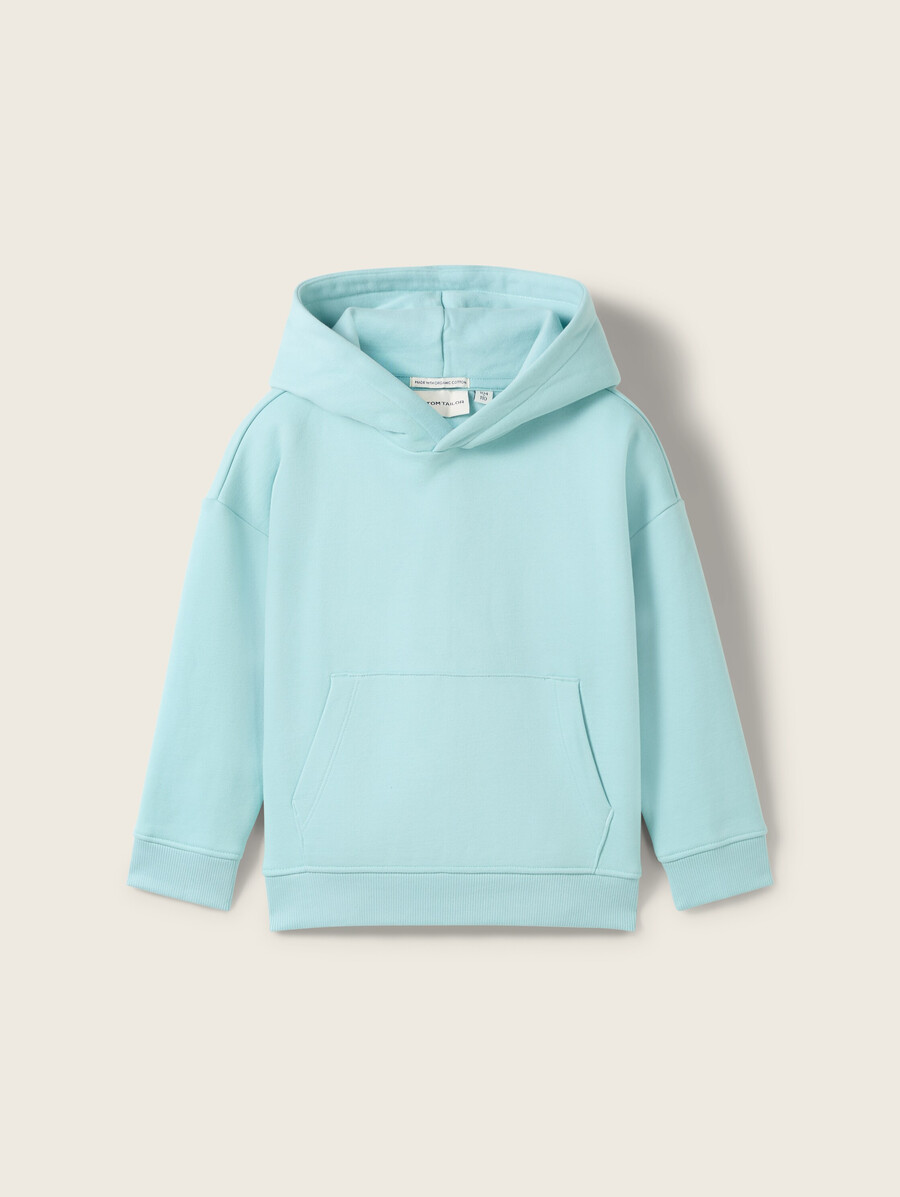sudadera con capucha de gran tamaño con algodón orgánico