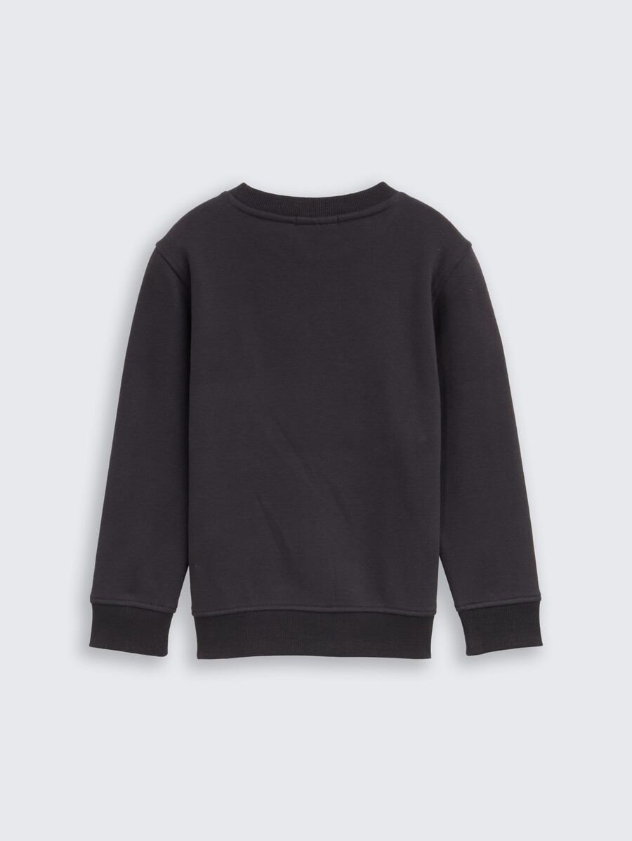 sudadera con estampado de motivos