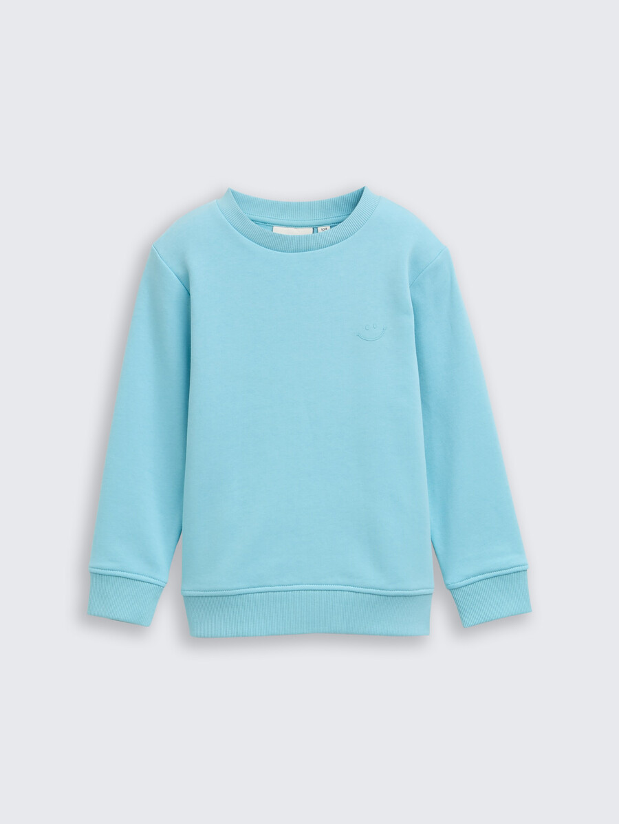 sudadera básica con estampado