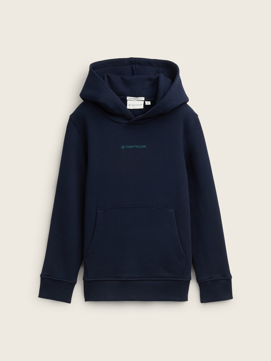 sudadera con capucha y estampado de logotipo