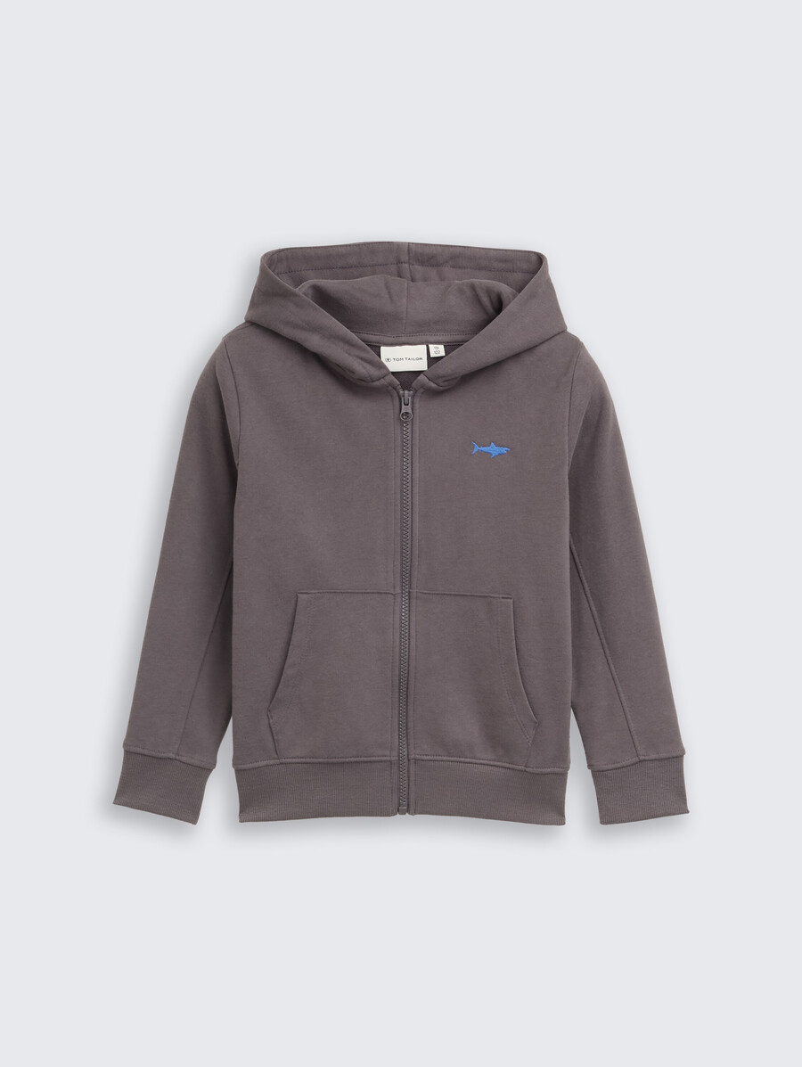 chaqueta sudadera con capucha básica